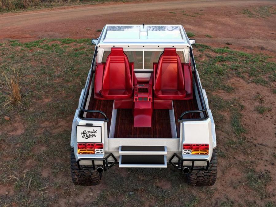  Lamborghini LM002 6x6 by Abimelec Arellano 2019 года  (фото 3 из 8)